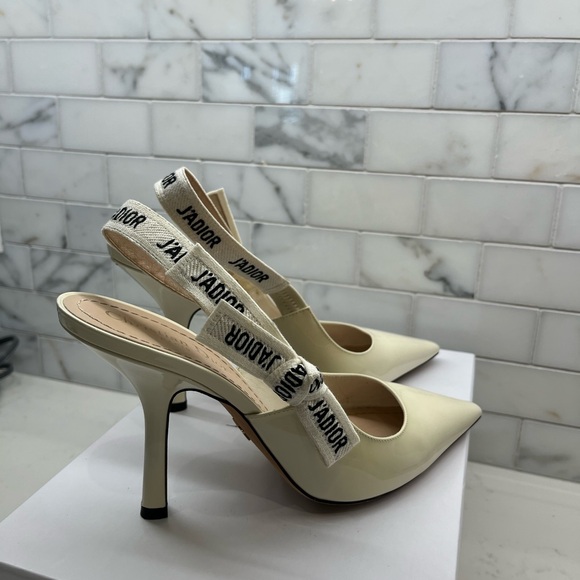 ** sold Authentic J’adore Dior slingbacks - Picture 8 of 10